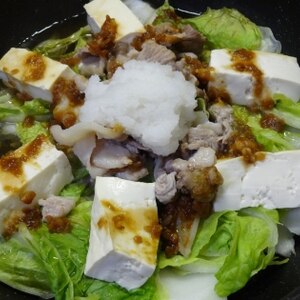 温まる!タジン鍋の豆腐の味噌煮